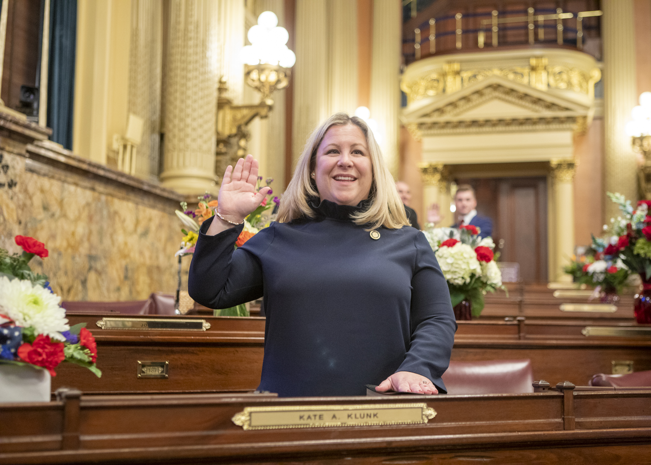Klunk Takes Oath of Office for Fifth Term 